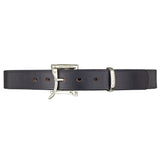 CHELSEA Sterling Silver Quick Release Buckle with Leather Belt