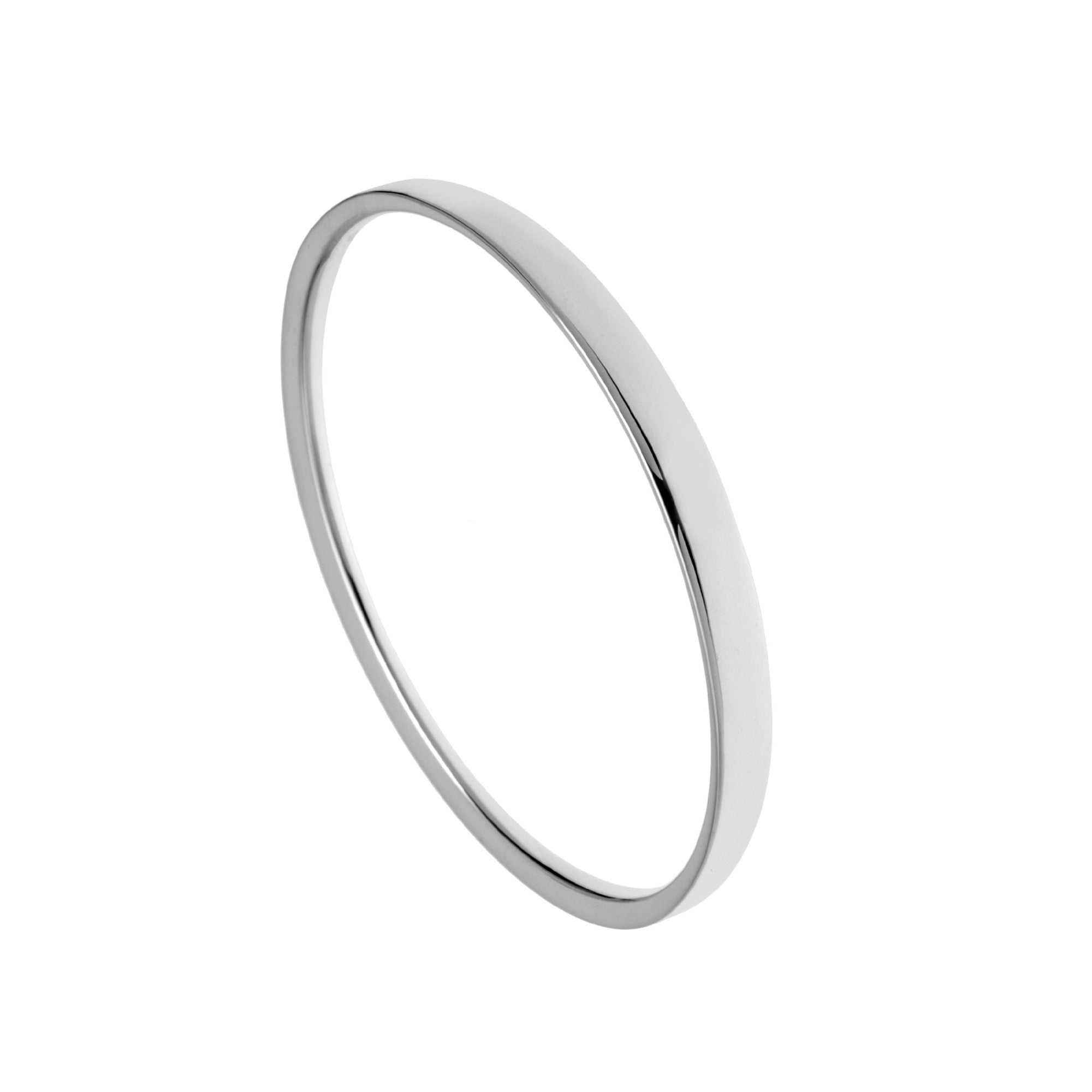 Flora Sterling Silver Bangle – kyddandkydd