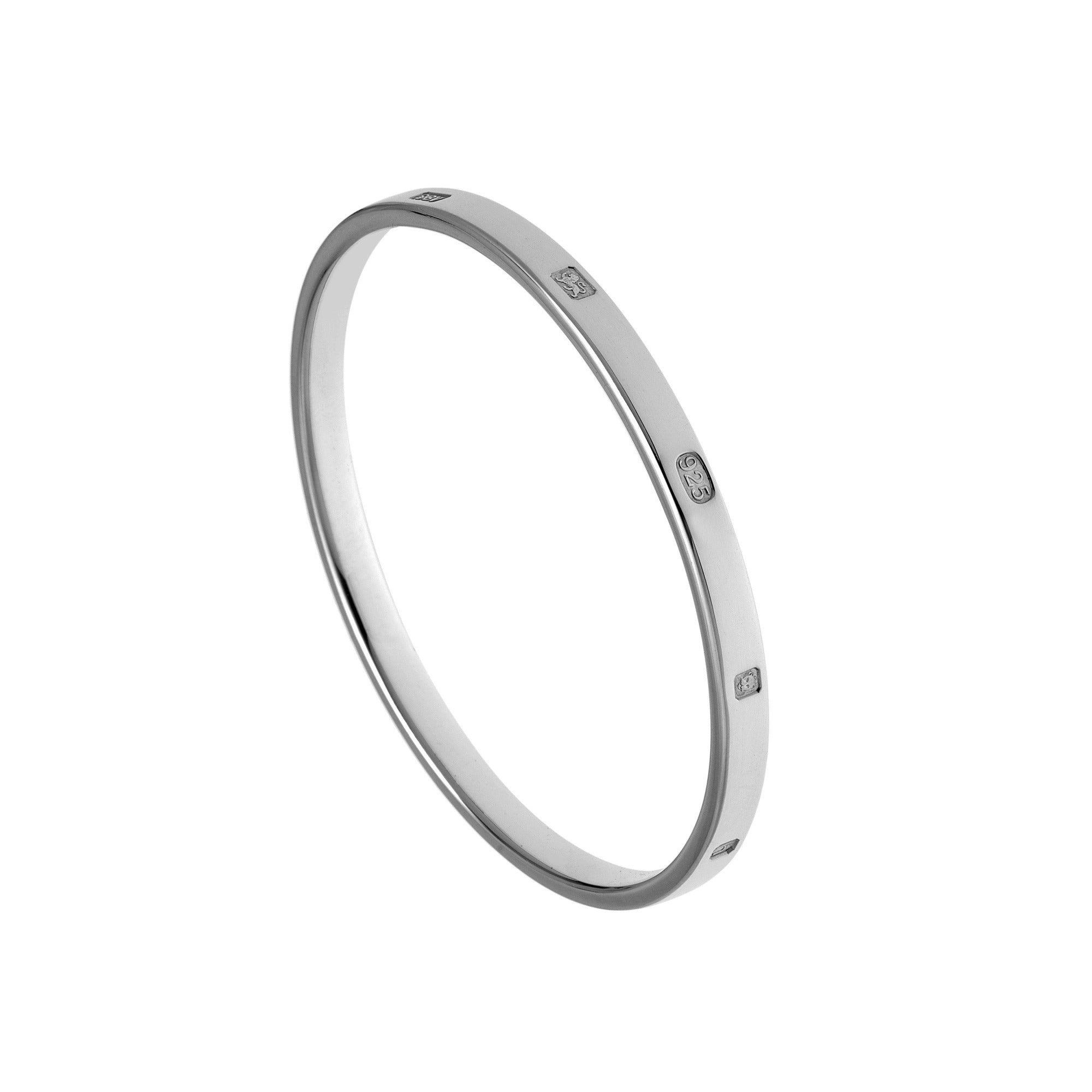 Violet Sterling Silver Bangle – kyddandkydd