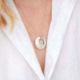 HELIOS Silver Pendant with Chain